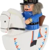 Legler Holz- und Drechslerwaren HODREWA Nussknacker*Nussknacker Reiterlein Husar blau, 13 cm von Legler