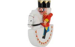 Legler Holz- und Drechslerwaren HODREWA Nussknacker*Nussknacker Reiterlein König, 19 cm von Legler