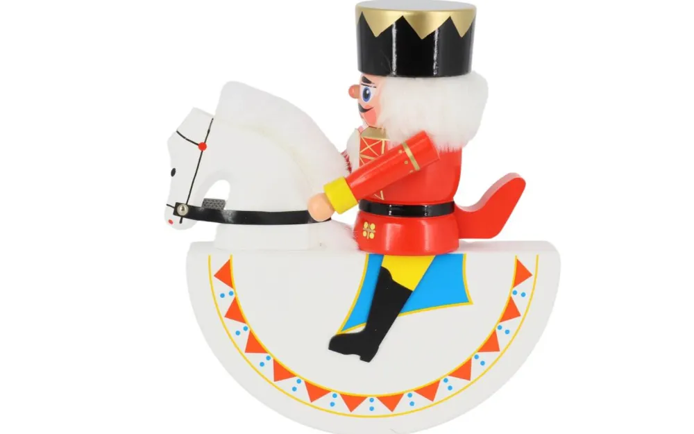 Legler Holz- und Drechslerwaren HODREWA Nussknacker*Nussknacker Reiterlein König, 19 cm von Legler