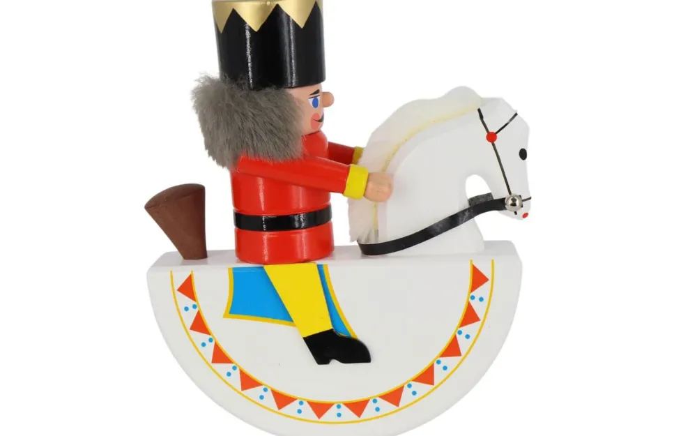 Legler Holz- und Drechslerwaren HODREWA Nussknacker*Nussknacker Reiterlein König, 13 cm von Legler