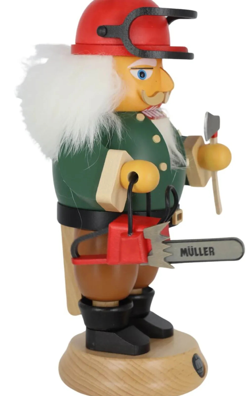 Müller Kleinkunst Nussknacker*Nussknacker Waldarbeiter, 23 cm von