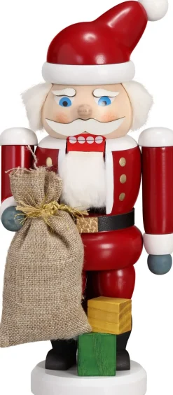 Seiffener Volkskunst eG Nussknacker*Nussknacker Weihnachtsmann, 21 cm von
