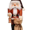 Christian Ulbricht Nussknacker*Nussknacker Weihnachtsmann mit Laterne, 42 cm von