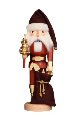 Christian Ulbricht Nussknacker*Nussknacker Weihnachtsmann, -gold, 40 cm von