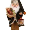 Christian Ulbricht Auslaufartikel*Nussknacker Weihnachtsmann mit Korb, 48 cm von
