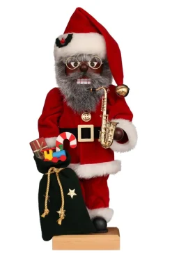 Christian Ulbricht Auslaufartikel | Nussknacker*Nussknacker Weihnachtsmann Jazz, 49 cm von