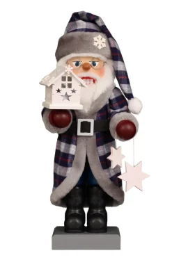 Christian Ulbricht Auslaufartikel | Nussknacker*Nussknacker Weihnachtsmann mit Lichterhaus, 48 cm von