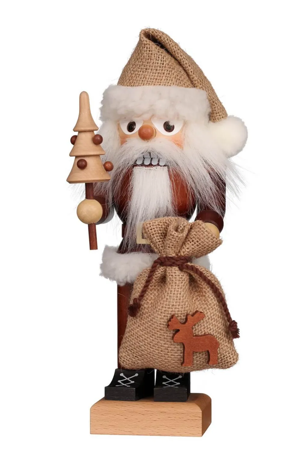 Christian Ulbricht Nussknacker*Nussknacker Weihnachtsmann, natur, 26 cm von