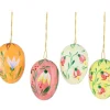Figurenland Uhlig GmbH Ostereier*Ostereier mit Blumen, 3 cm, 6 Stück von