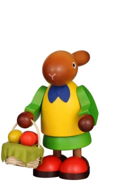 Christian Ulbricht Osterhasen*Osterhase - Hasenfrau mit Eierkorb, 17 cm von