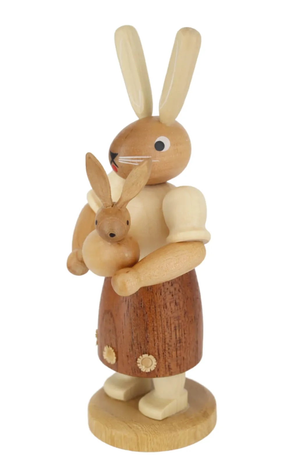 Müller Kleinkunst Osterhasen*Osterhase - Hasenmutter mit Kind, , 11 cm von
