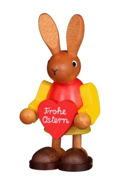 Christian Ulbricht Neuheiten | Osterhasen*Osterhase - Häsin mit Herz, 9 cm, von