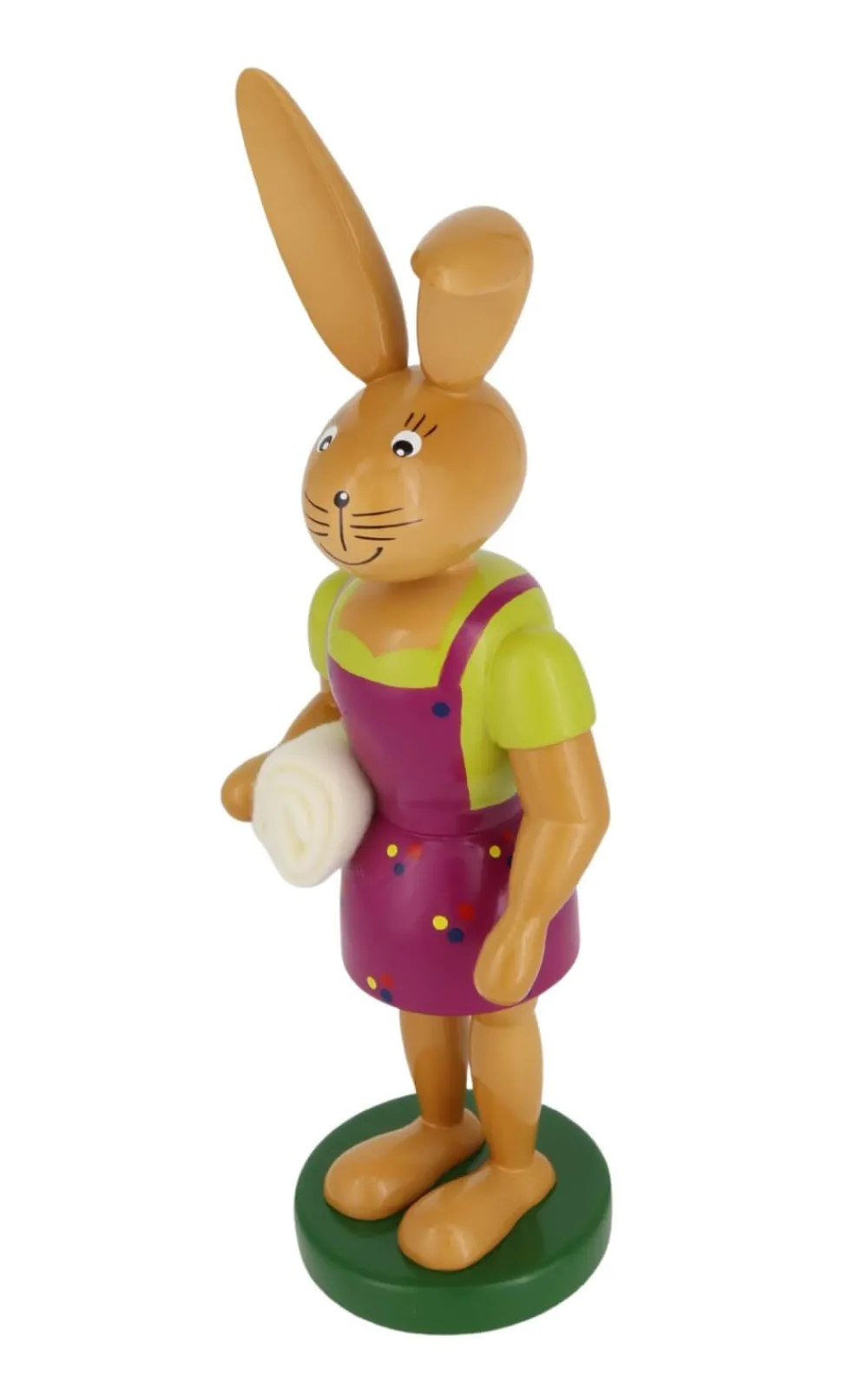 Holzkunst Gahlenz Osterhasen*Osterhase - Häsin mit Picknickdecke, 25 cm von