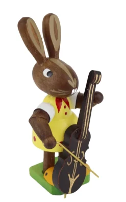 Figurenland Uhlig GmbH Osterhasen*Osterhase - Mädchen mit Cello von
