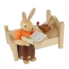 Müller Kleinkunst Osterhasen*Osterhase - Mutter erzählt Gute-Nacht-Geschichte, 10 cm, von