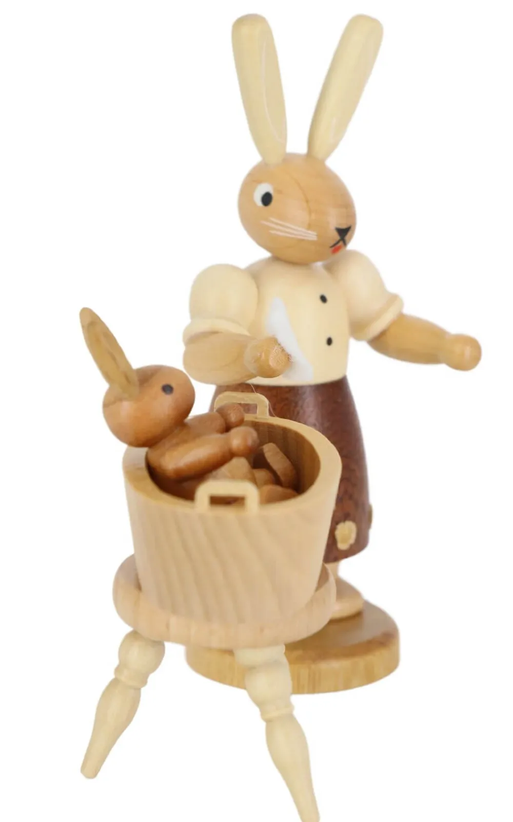 Müller Kleinkunst Neuheiten | Osterhasen*Osterhase - Mutter mit badendem Kind, 11 cm, von