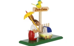 SEIFFENcom by Nestler GmbH Neuheiten*Osterhase - Mutter mit Kinderwagen,12 cm, von SEIFFEN.COM