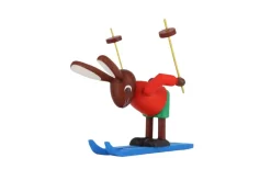 holz.kunst Stephan Kaden Neuheiten | Osterhasen*Osterhase Abfahrtsläufer, 6 cm von Stephan Kaden