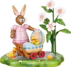 Hubrig Volkskunst Osterhasen*Osterhase Alle meine Kücklein von