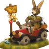 Hubrig Volkskunst Neuheiten | Osterhasen*Osterhase Häschen-Rallye, 10 cm, farbig von