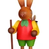 Christian Ulbricht Osterhasen*Osterhase mit Hasenkindern im Korb, 22 cm von