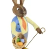 Figurenland Uhlig GmbH Osterhasen*Osterhase mit Korb, 15 cm von