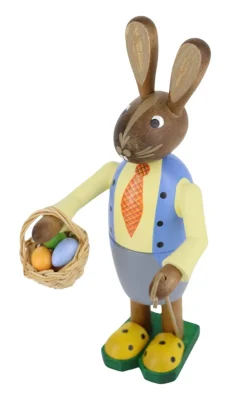 Figurenland Uhlig GmbH Osterhasen*Osterhase mit Korb, 15 cm von