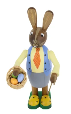 Figurenland Uhlig GmbH Osterhasen*Osterhase mit Korb, 15 cm von