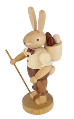 Müller Kleinkunst Osterhasen*Osterhase mit Korb, , 18 cm von