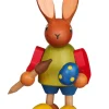 Christian Ulbricht Osterhasen*Osterhase mit Pinsel, 9 cm von