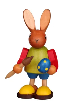 Christian Ulbricht Osterhasen*Osterhase mit Pinsel, 9 cm von
