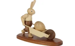 Müller Kleinkunst Osterhasen*Osterhase mit Schubkarre, 11 cm, von