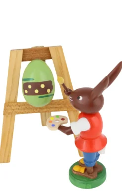 Thomas Preißler Osterhasen*Osterhase mit Staffelei, 9 cm von