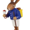 SEIFFENcom by Nestler GmbH Neuheiten*Osterhase mit Wanderstock, Pfeife und Korb, 9 cm, von SEIFFEN.COM