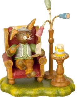 Hubrig Volkskunst Neuheiten | Osterhasen*Osterhase Opa, 10 cm von