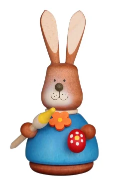 Christian Ulbricht Osterhasen*Osterhase Wackelmännchen mit Pinsel von