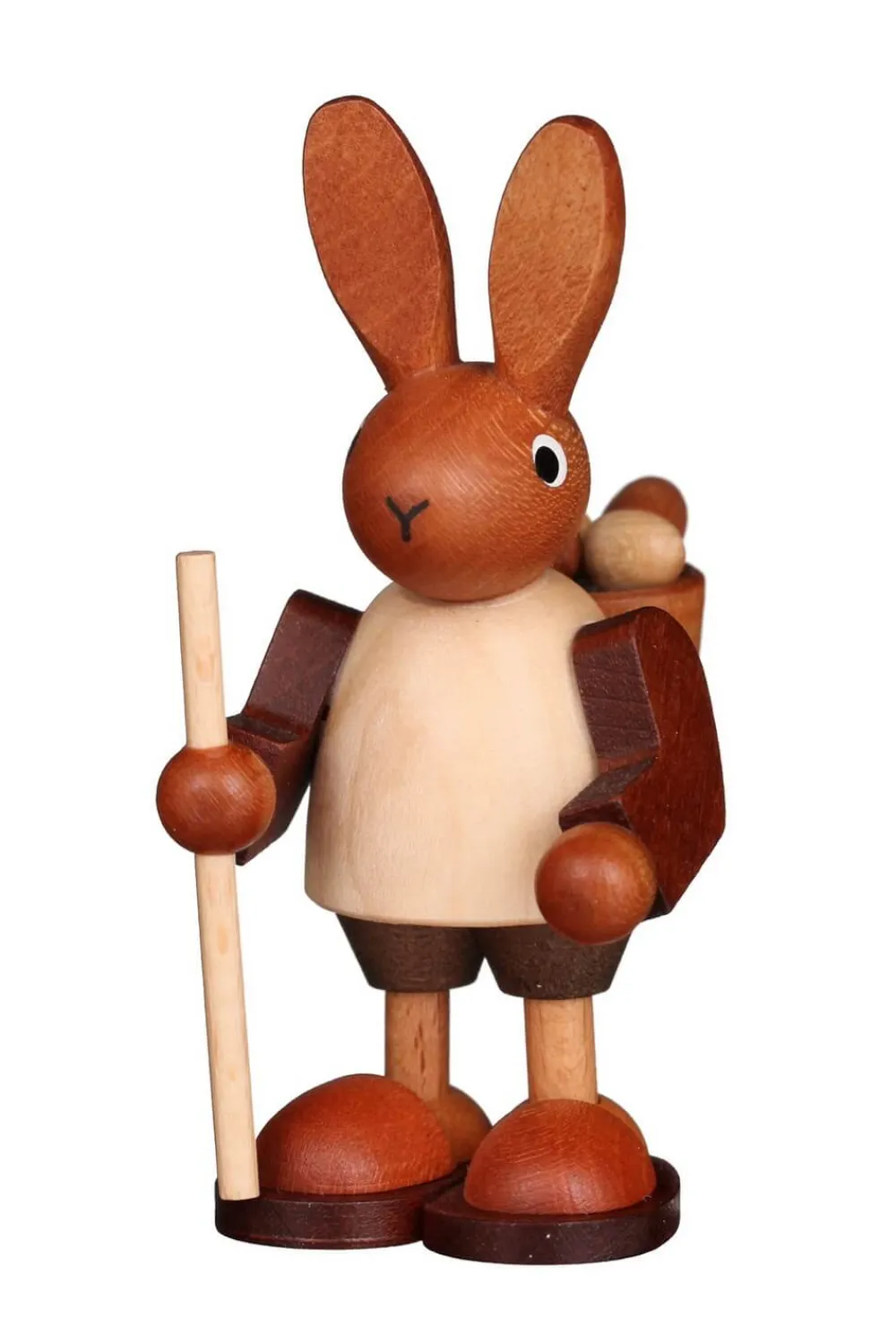 Christian Ulbricht Osterhasen*Osterhase Wandersmann , 9 cm von
