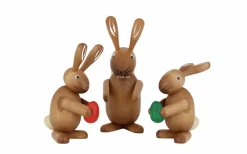 Jan Stephani Neuheiten | Osterhasen*Osterhasen - Gruppe, 3-teilig, , 11 cm - 18 cm von