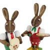 Figurenland Uhlig GmbH Osterhasen*Osterhasen - Paar Eiermaler von