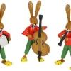 Zenker Neuheiten*Osterhasen - Trio Streicher, 12 cm, von Ralf