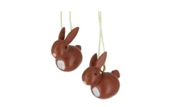 Christian Ulbricht Neuheiten*Osterhasen zum Hängen, 6 Stück, 2 cm, von