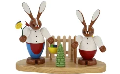 Knuth Neuber Auslaufartikel*Osterhasenpaar auf Sockel, von