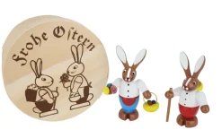 Knuth Neuber Auslaufartikel | Osterhasen*Osterhasenpaar in der Spanschachtel, von