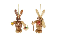 Knuth Neuber Auslaufartikel*Osterhasenpaar zum Hängen, von