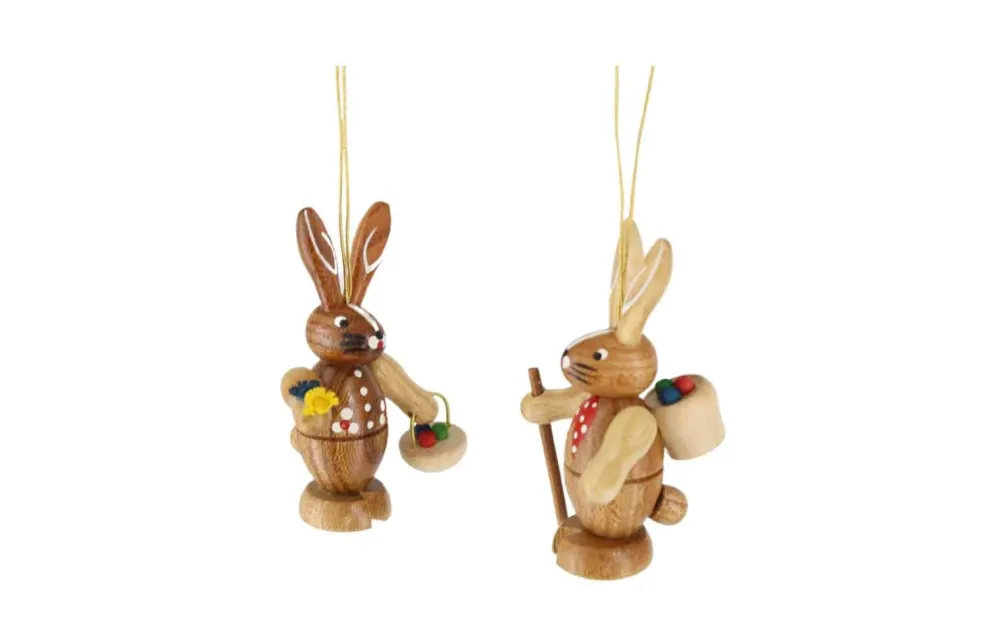 Knuth Neuber Auslaufartikel*Osterhasenpaar zum Hängen, von