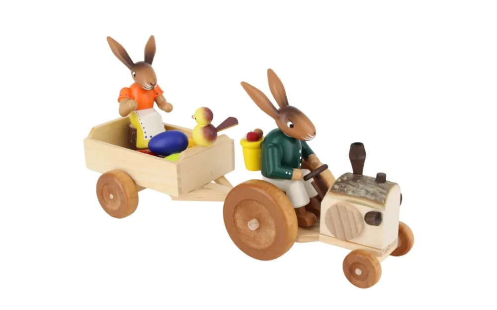 SEIFFENcom by Nestler GmbH Neuheiten | Osterhasen*Osterhasentraktor mit Ostereiern von SEIFFEN.COM