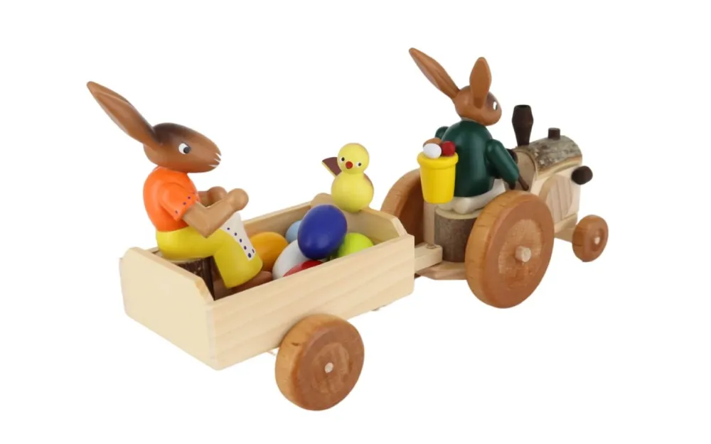 SEIFFENcom by Nestler GmbH Neuheiten | Osterhasen*Osterhasentraktor mit Ostereiern von SEIFFEN.COM