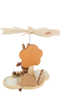 Christian Ulbricht Neuheiten | Osterpyramide & Osterkerzenhalter*Osterpyramide mit Osterhase, , 20 cm von