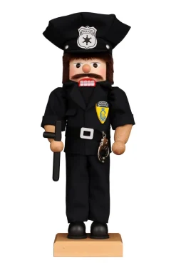Christian Ulbricht Nussknacker*Premium Nussknacker USA Polizist, 48 cm von