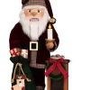 Christian Ulbricht Nussknacker*Premium Nussknacker Weihnachtsmann am Kamin, 49 cm von